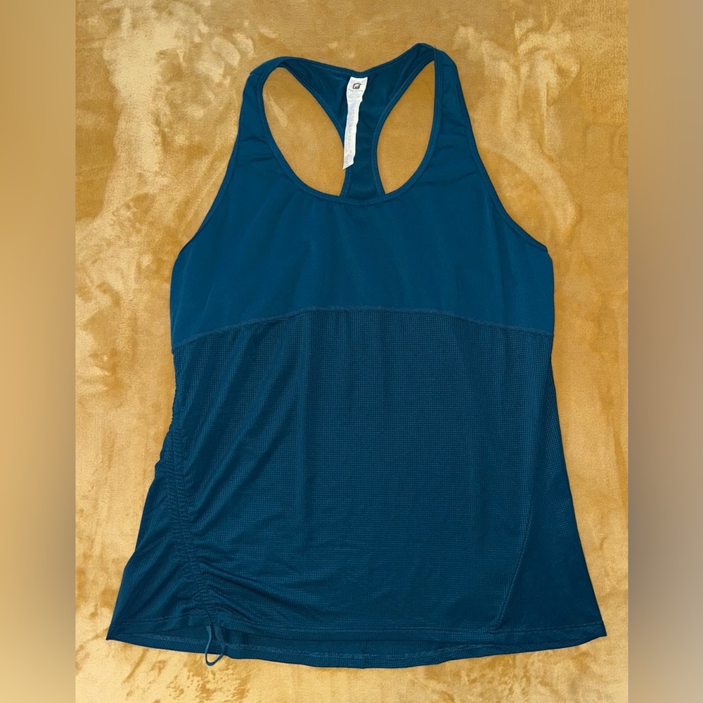 Fabletics Teal RacerbackTank Top